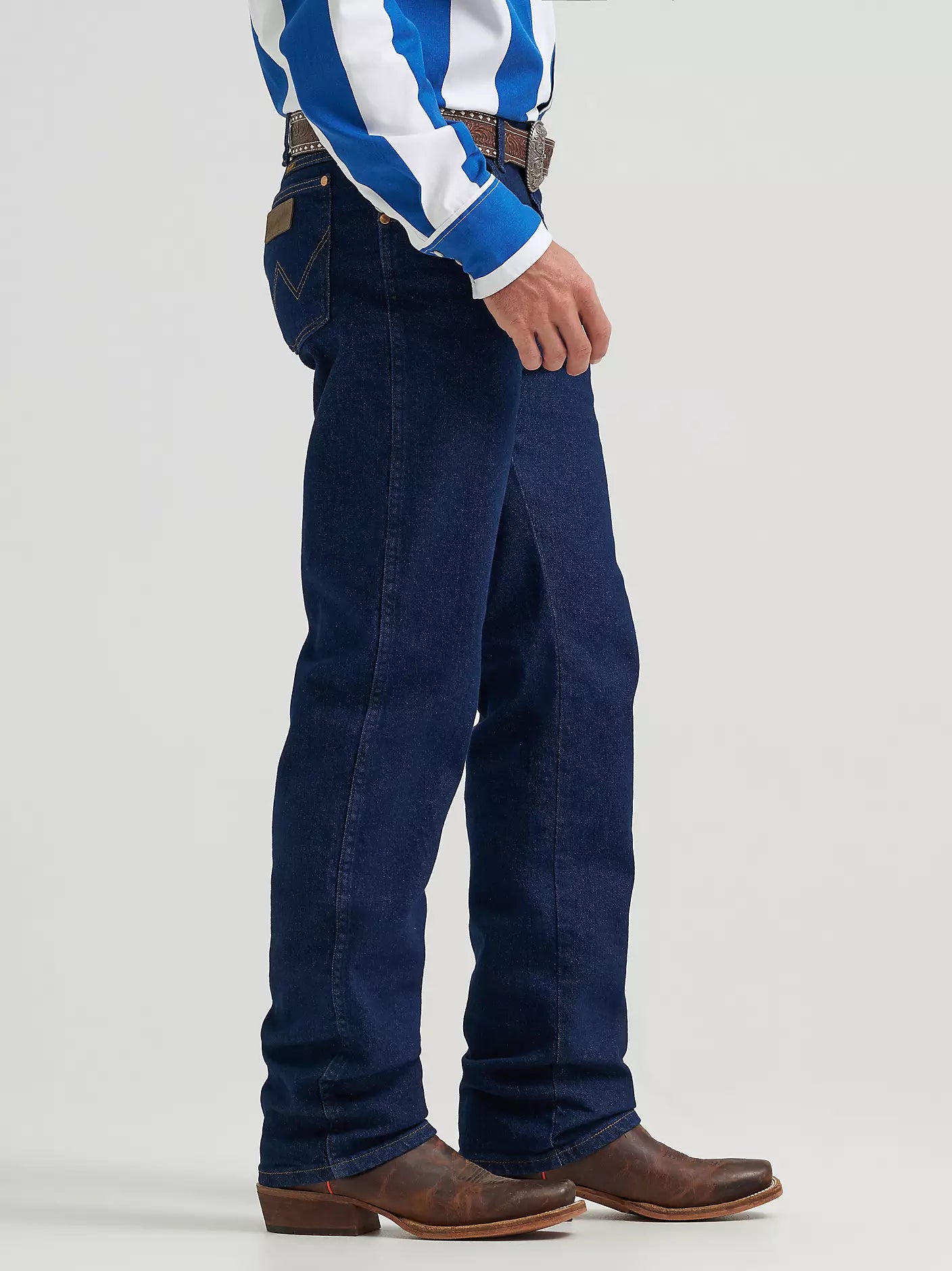 Wrangler Men's Cowboy Cut Bootcut Stretch Regular Fit Jean