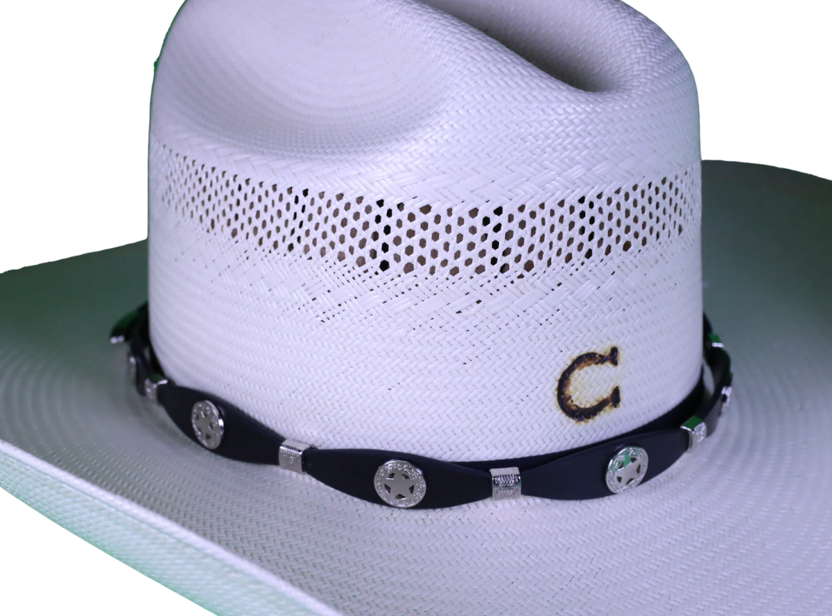 Top Notch Black Star Hat Band