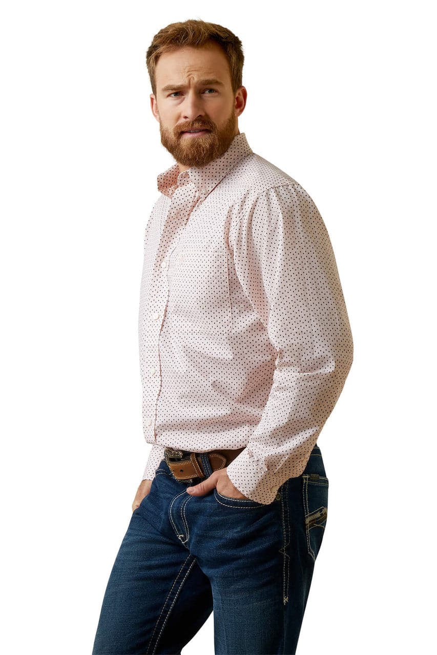 Quality Western Shirts: Ariat Men's Oz Fitted Long Sleeve Shirt Quality Western Shirts: Ariat Men's Oz Fitted Long Sleeve Shirt