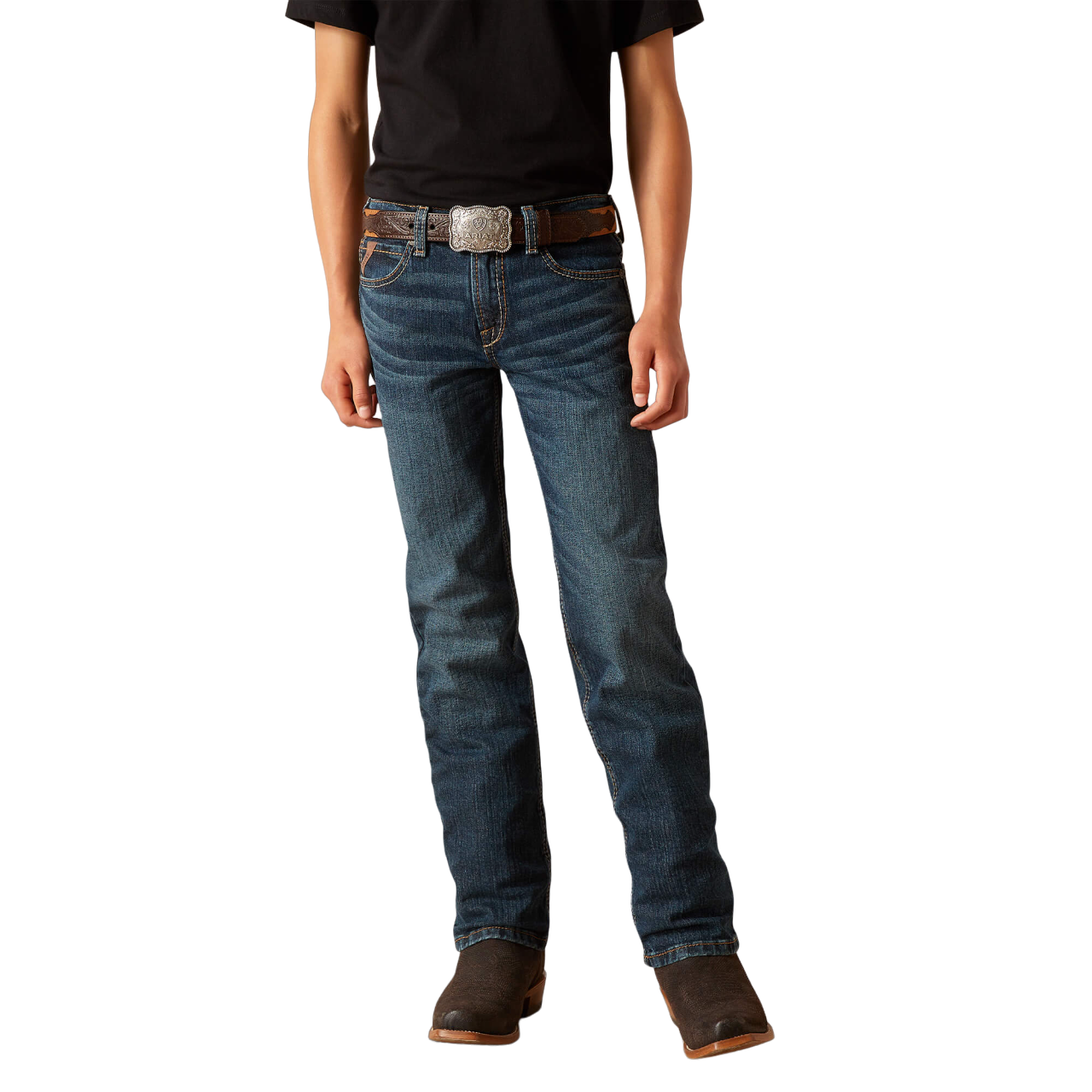 Ariat Boy s B5 Slim Stretch Dustin Straight Jeans