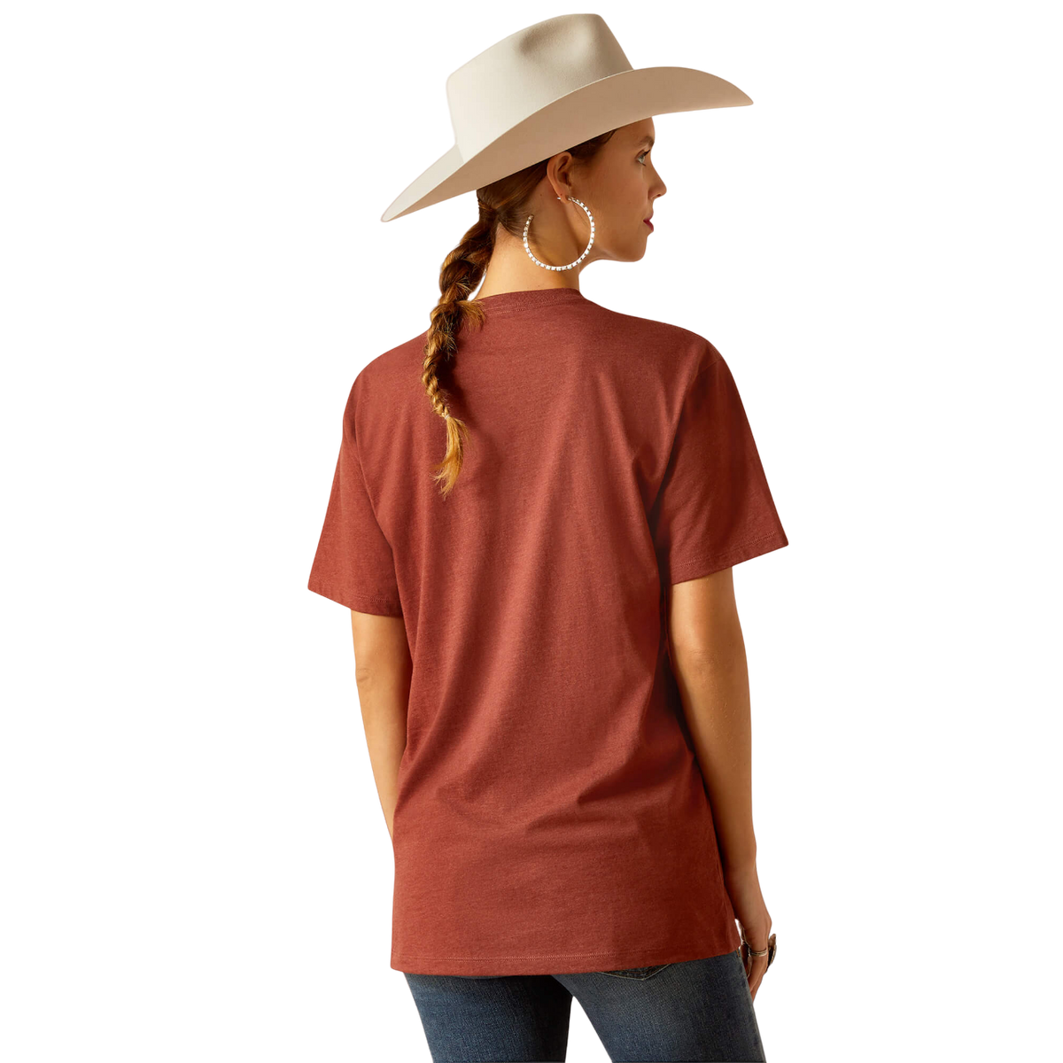 Ariat Women's Rust Heather Horseshoe T-shirt