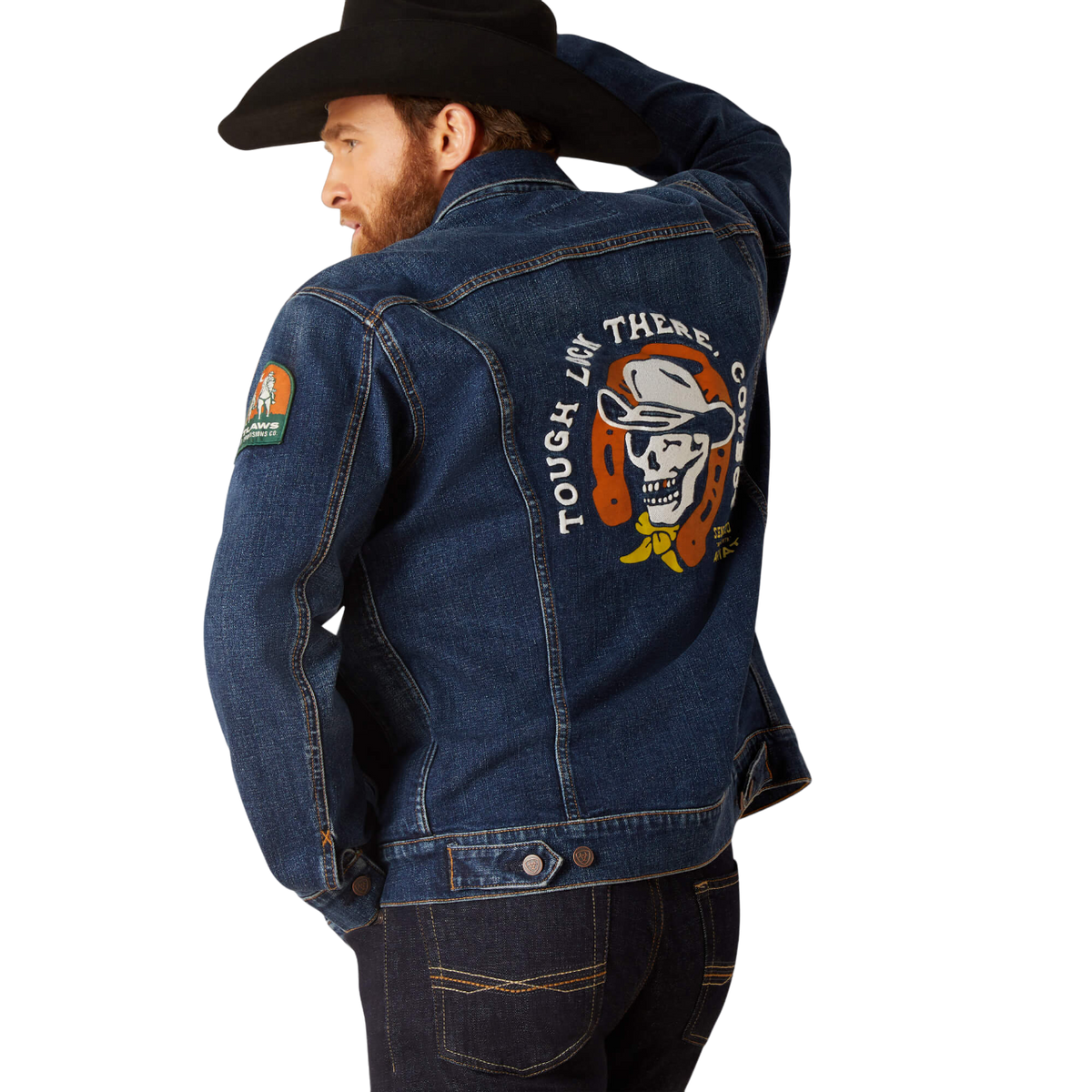 Ariat Unisex Sendero Trucker Blue Jacket