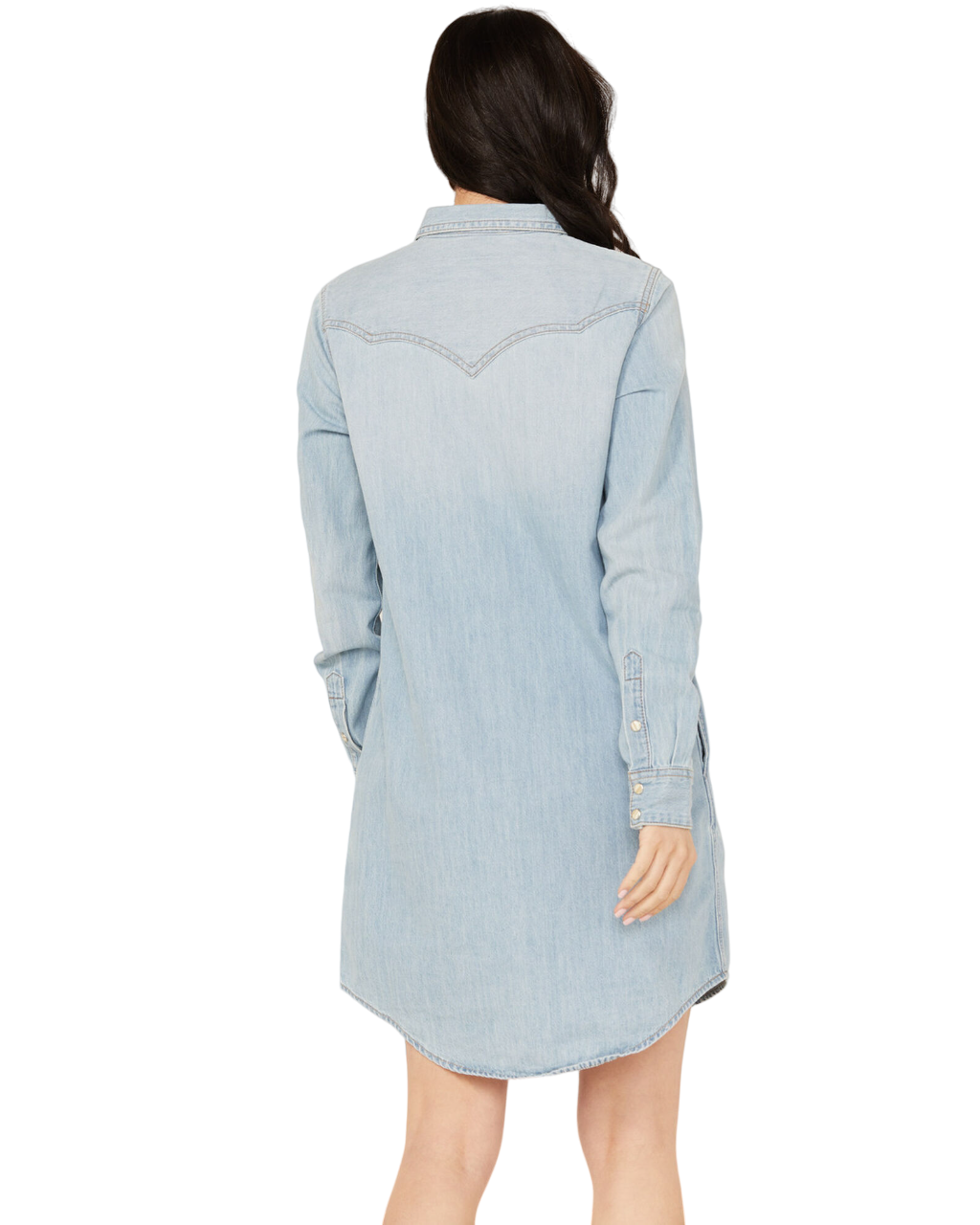 Wrangler Women's Snap In Blue Dress
