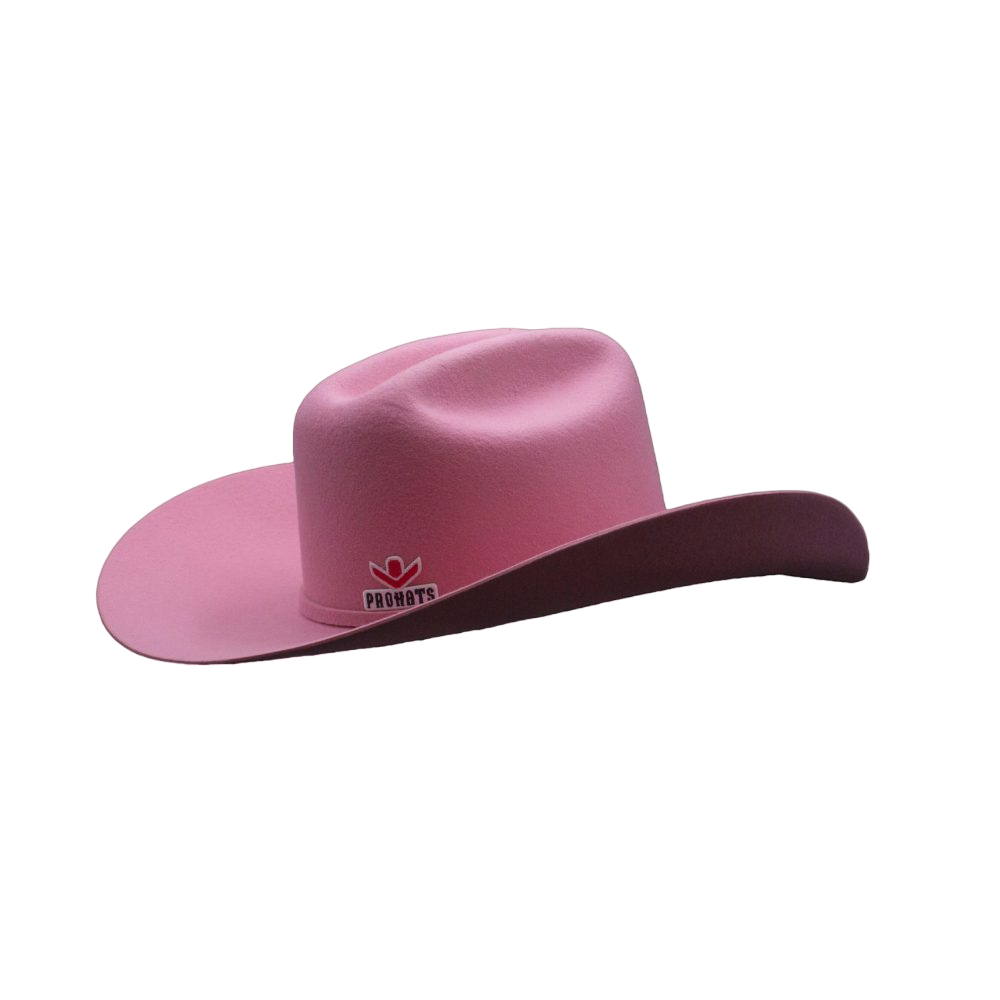 Prohats Women's Pink Stockyard Open Crown Hat