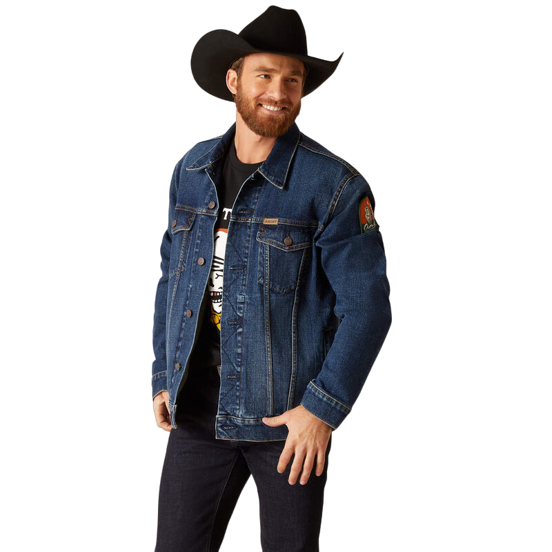 Ariat Unisex Sendero Trucker Blue Jacket