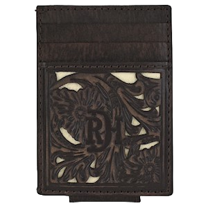Red Dirt Men's Card Case Brown Wallet