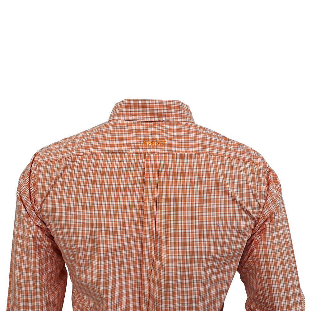 Ariat Boys Matias Orange Shirt