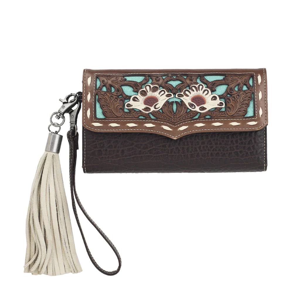 Ariat Women's Monroe Clutch Wallet