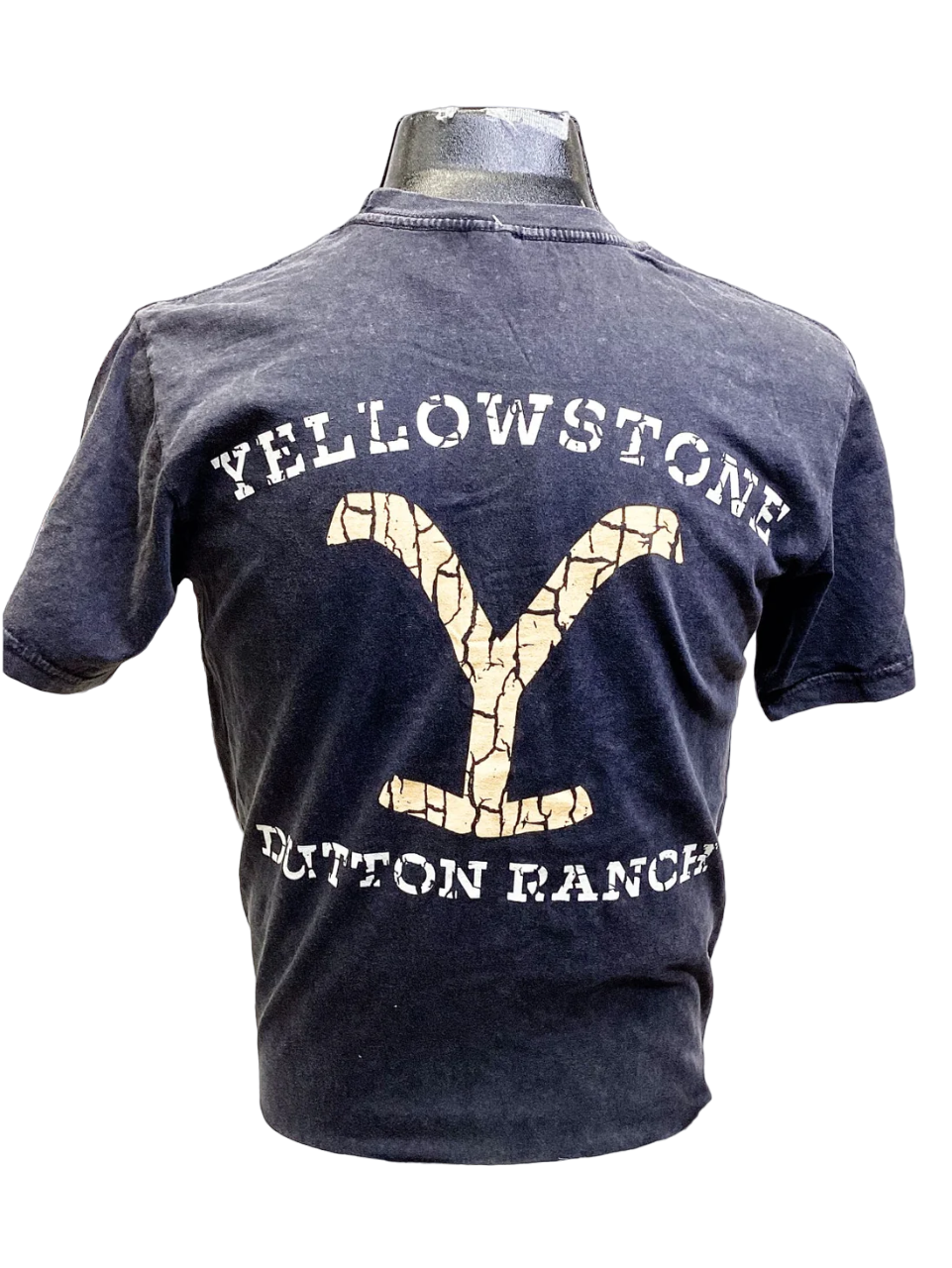 Changes Yellowstone Men's Grey Dutton Ranch T-Shirt