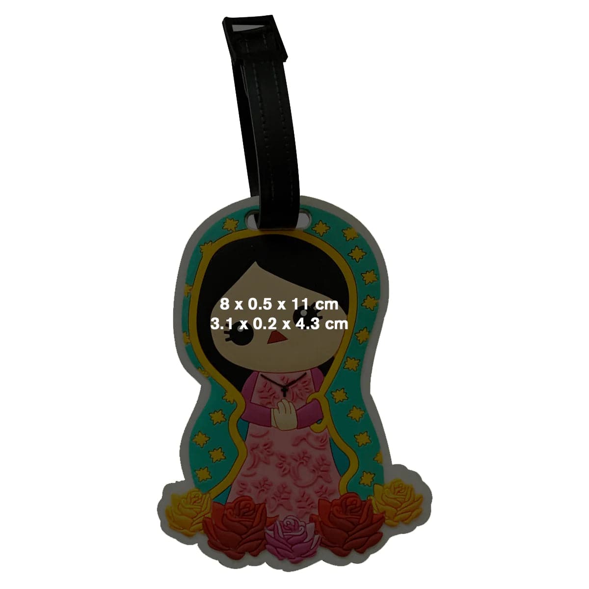 By México Virgen Lupita Luggage Tag