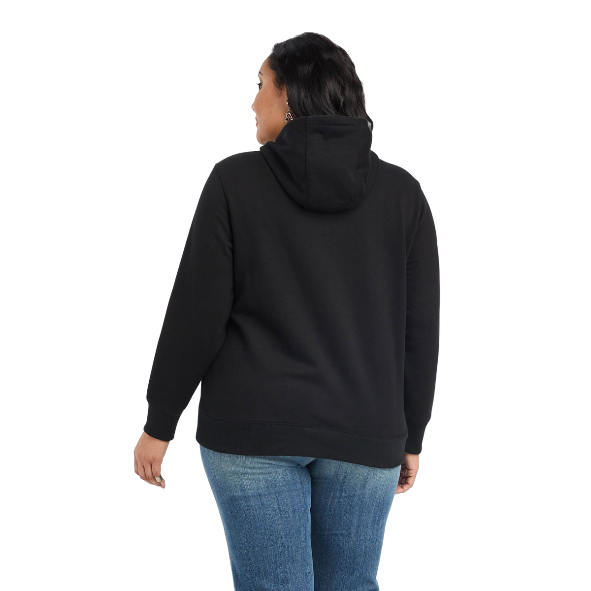 Ariat Women's Black Real Sequin Logo Hoodie