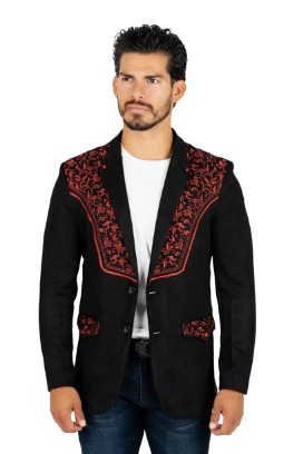 Burgundy suede hot sale blazer mens