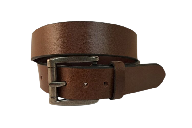 Gem Dandy Men's Brown Top Grain Leather Belt