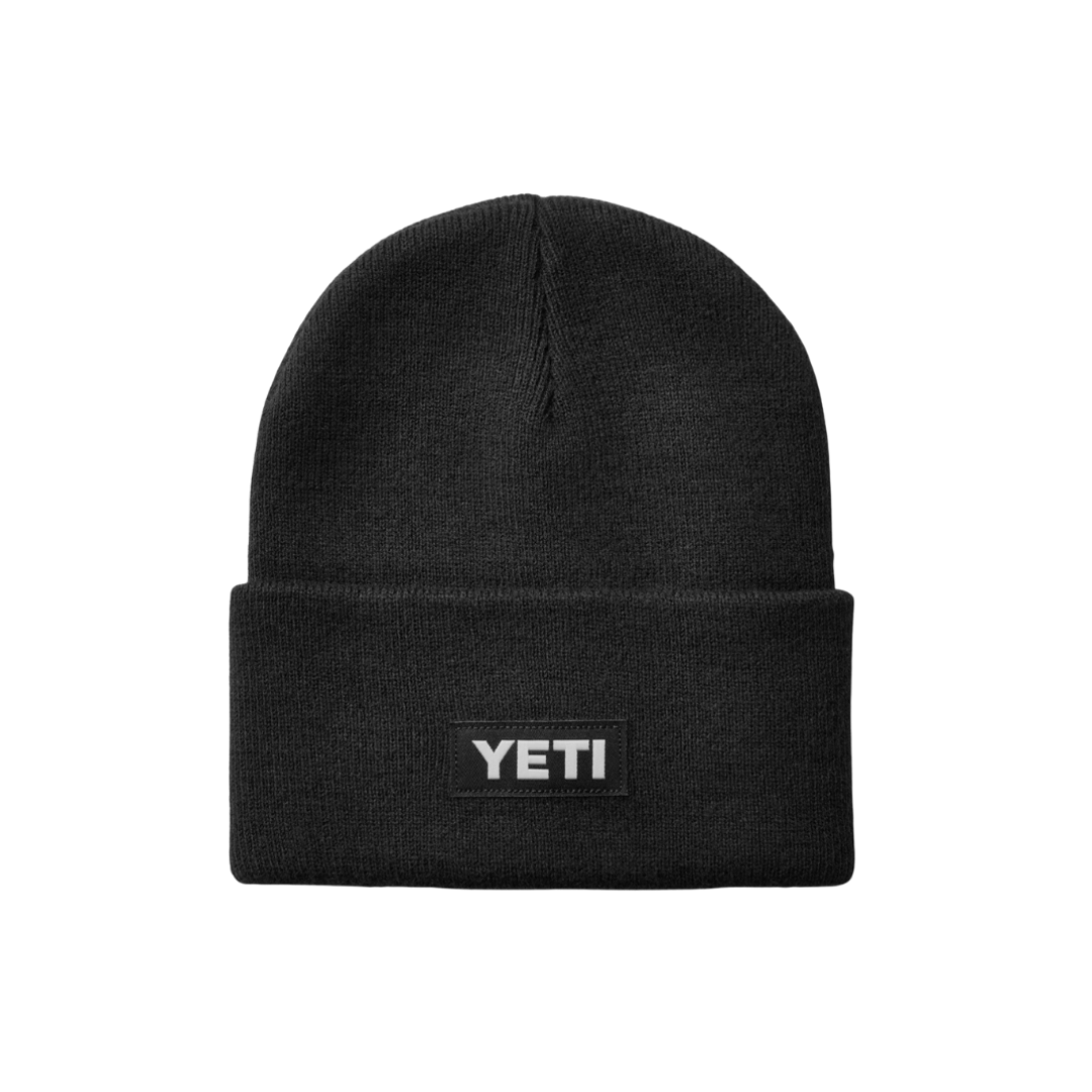 Yeti Men's Limited Edition Badge Black Beanie