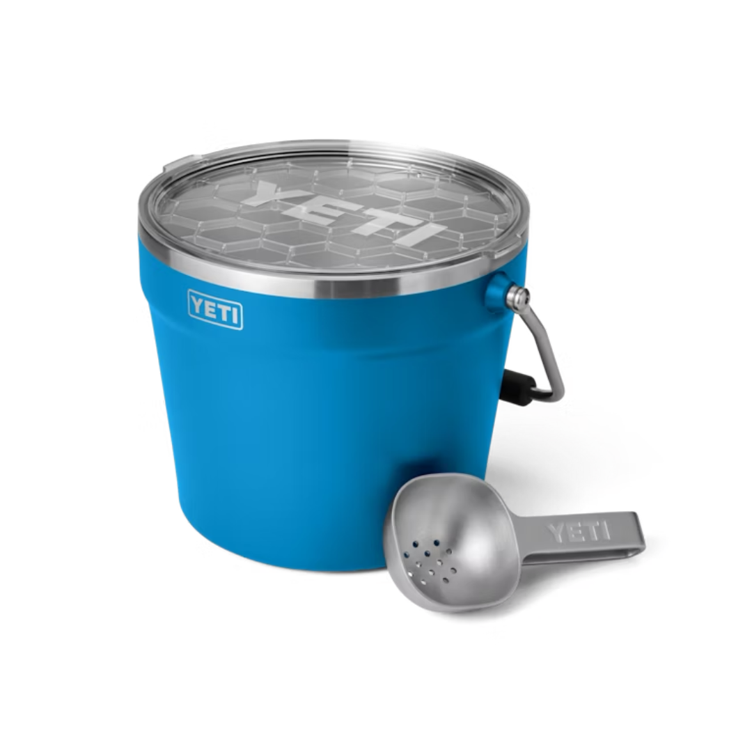 Yeti Rambler Beverage Big Wave Blue Bucket