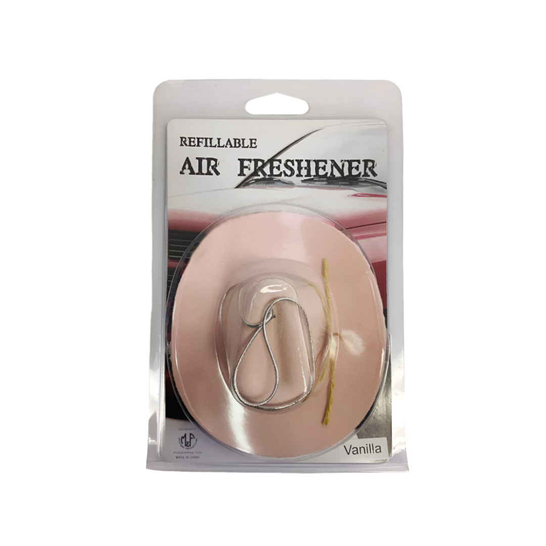 M&f Unisex Cowboy Vanilla Hat Yellow Air Freshener