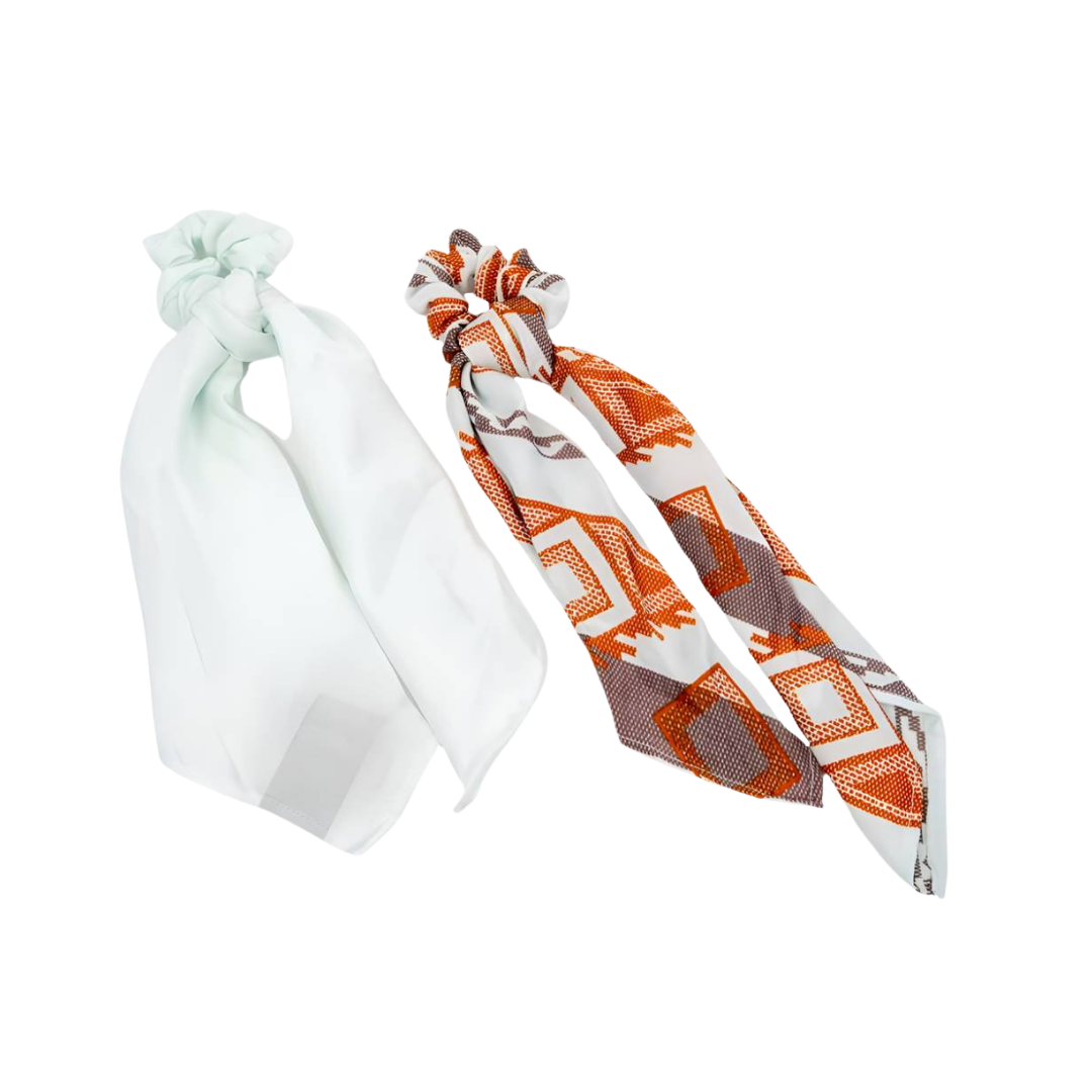 Cinch Women's Satin Wild Rag Combo Multi Scrunchie