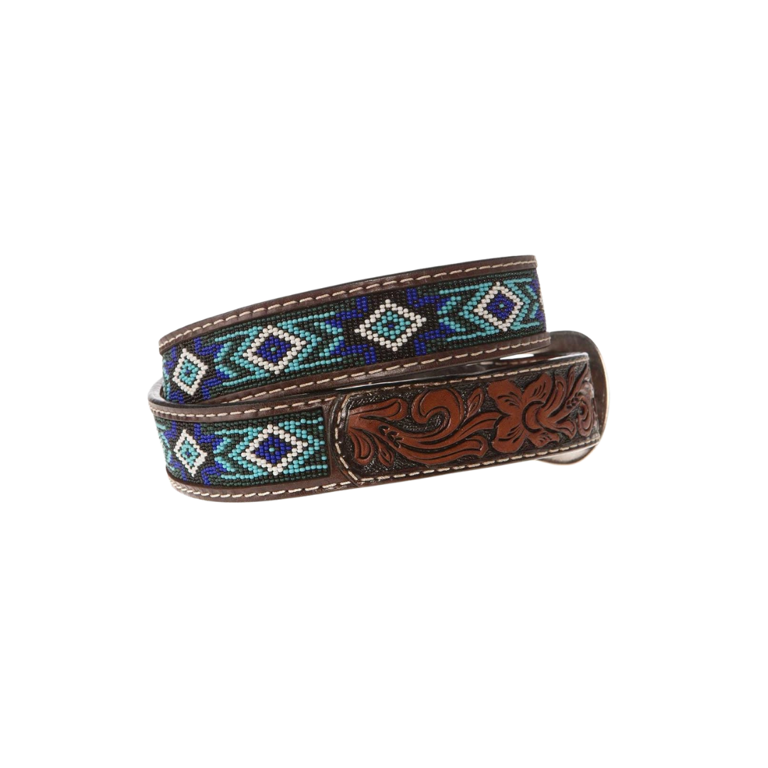 Twisted X Men's Beading Brown Belt
