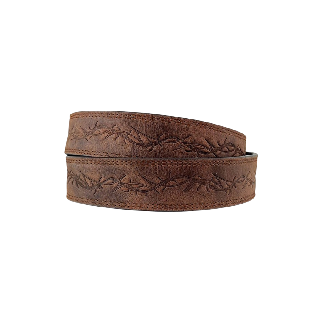 Gem Dandy Men's Barbwire Brown Belt
