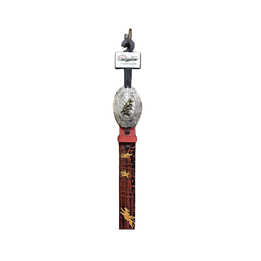 Nocona Youth Boy's Rodeo Printed Brown Belt
