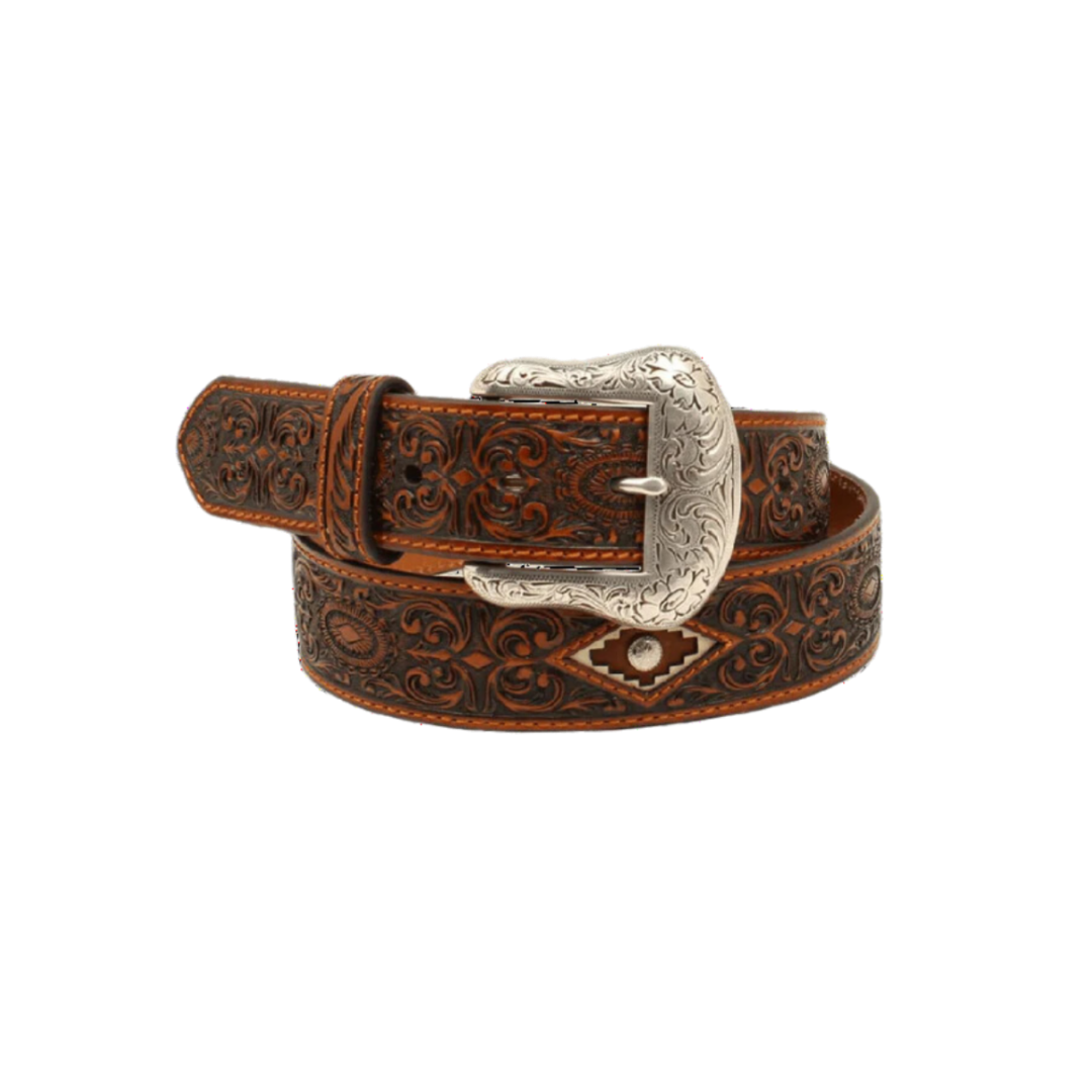 Ariat Men's Western Leather Brown Belt