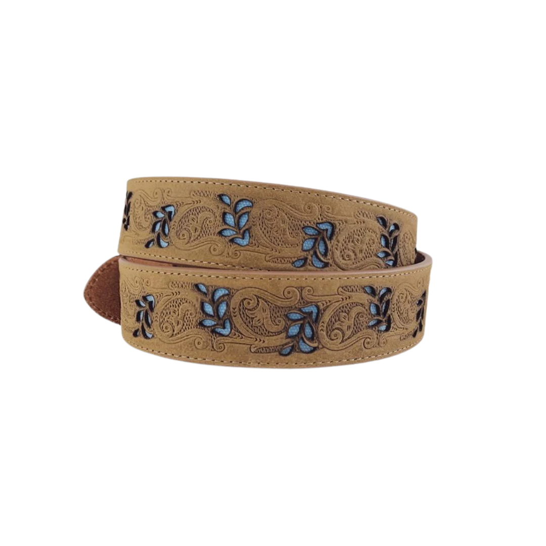 Gem Dandy Men's American Roper Blue Belt