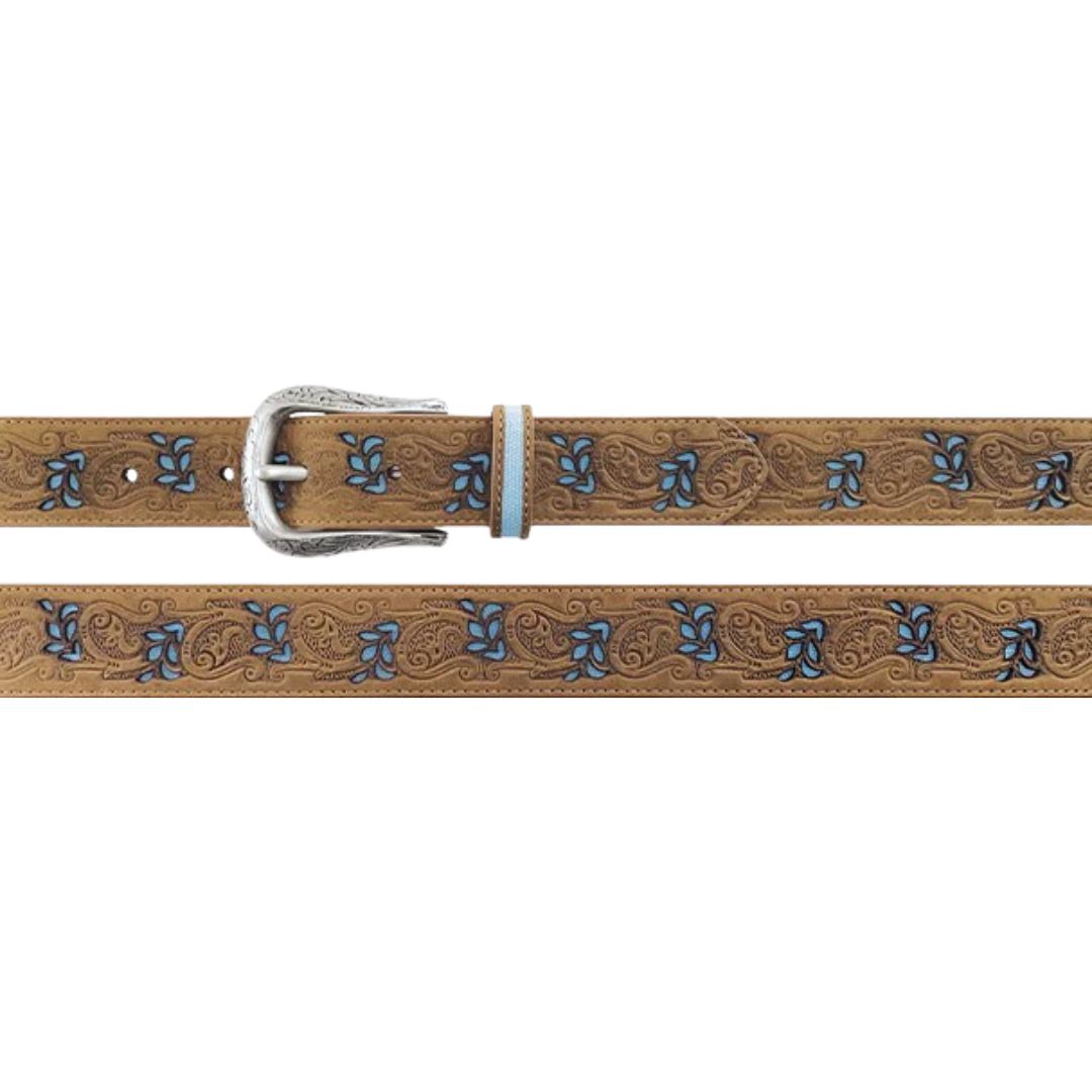 Gem Dandy Men's American Roper Blue Belt
