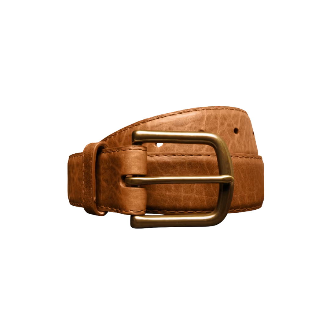Tecovas Men's Bison II Tan Belt