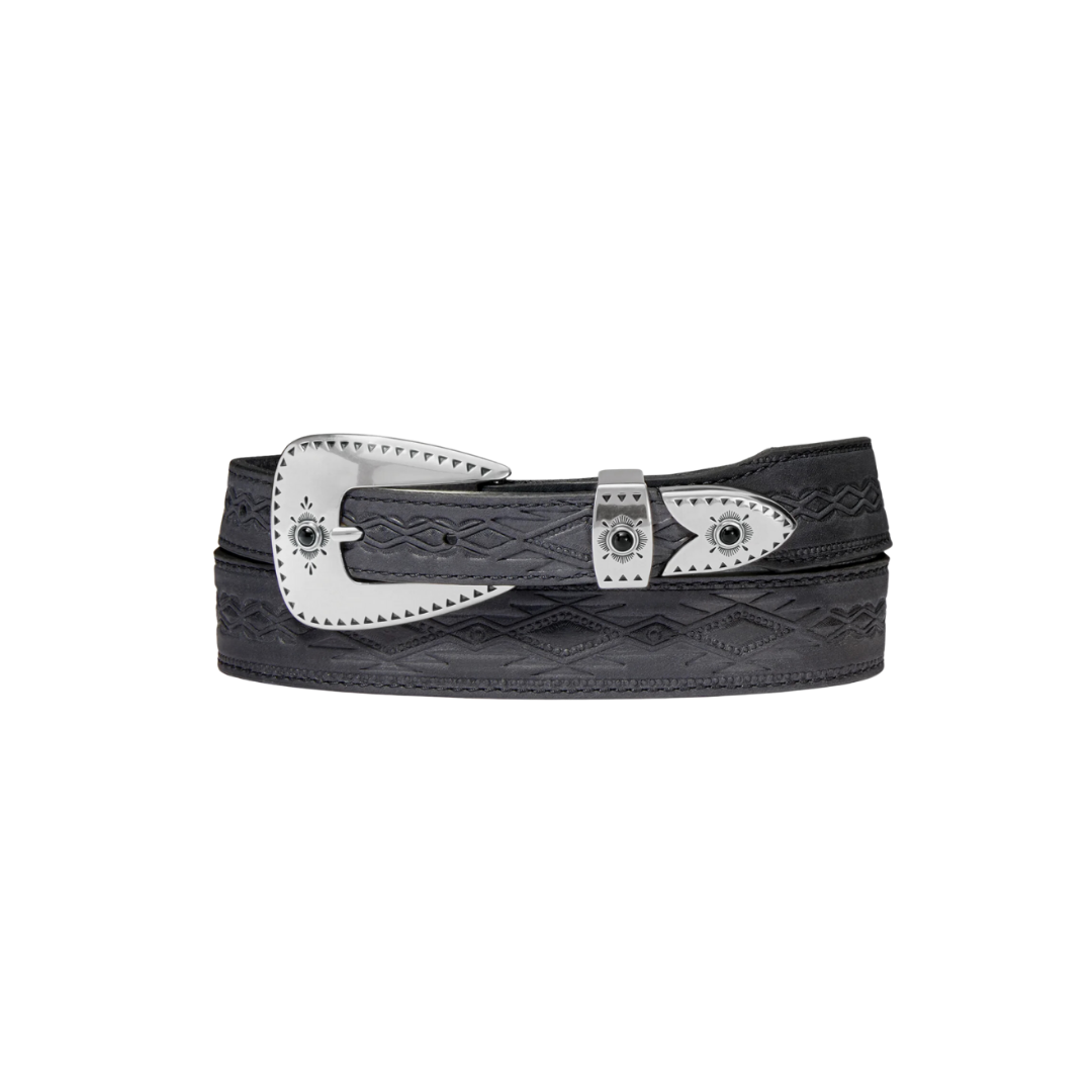 Tony Lama Women's Dakota Black Belt