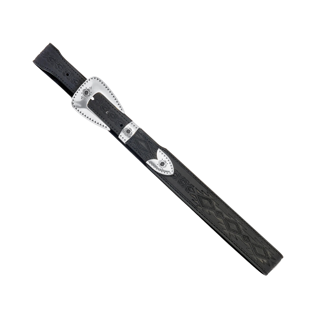 Tony Lama Women's Dakota Black Belt