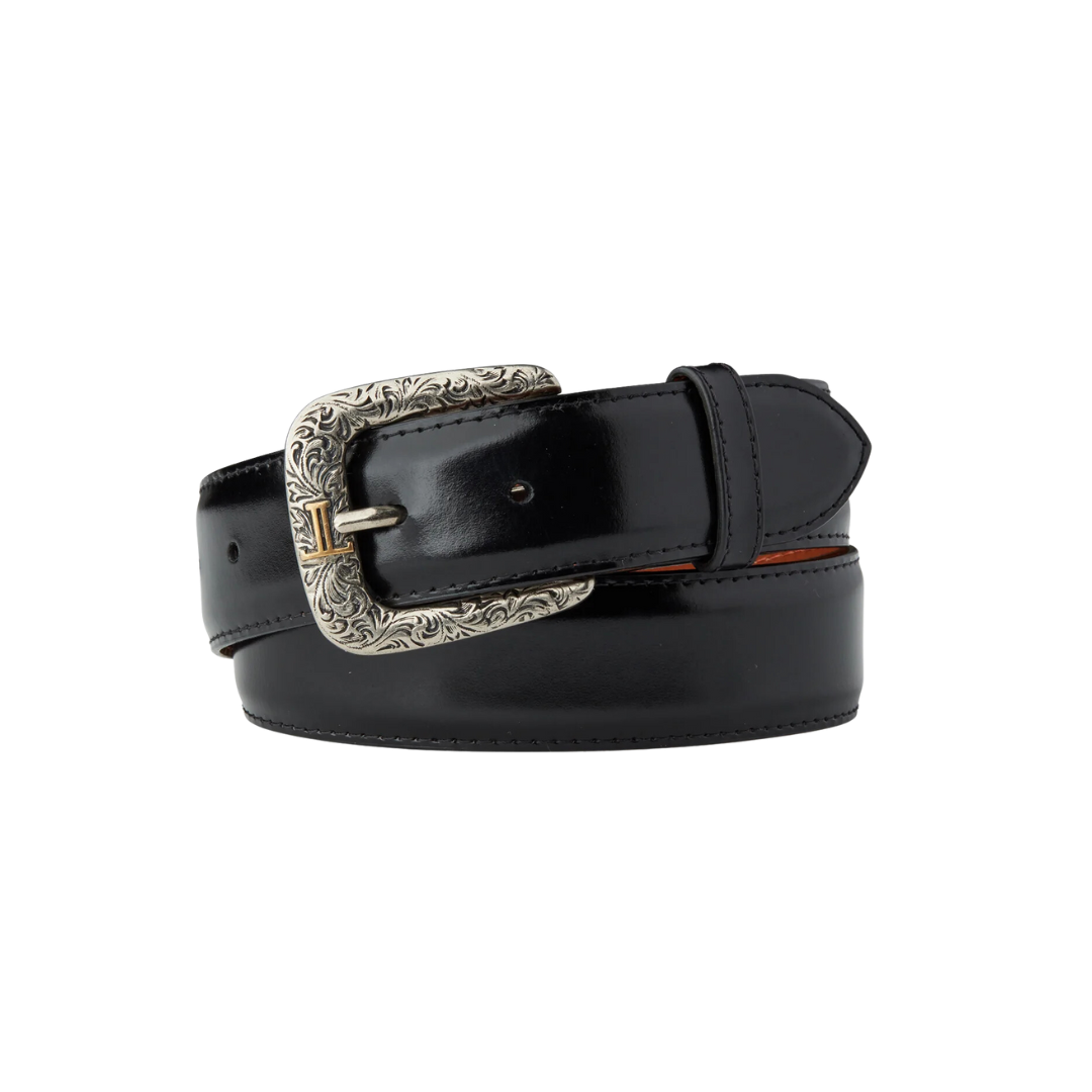 Lucchese Boot Men's Classics Skin Western Black Belts