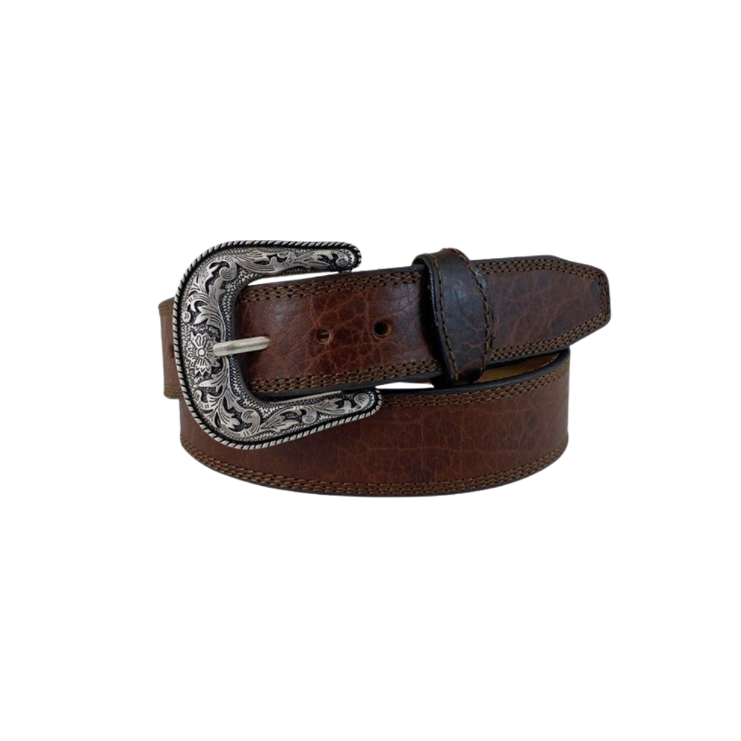 Shop Gem Dandy Men's Hazelnut American Bison Brown Belt - The Boot