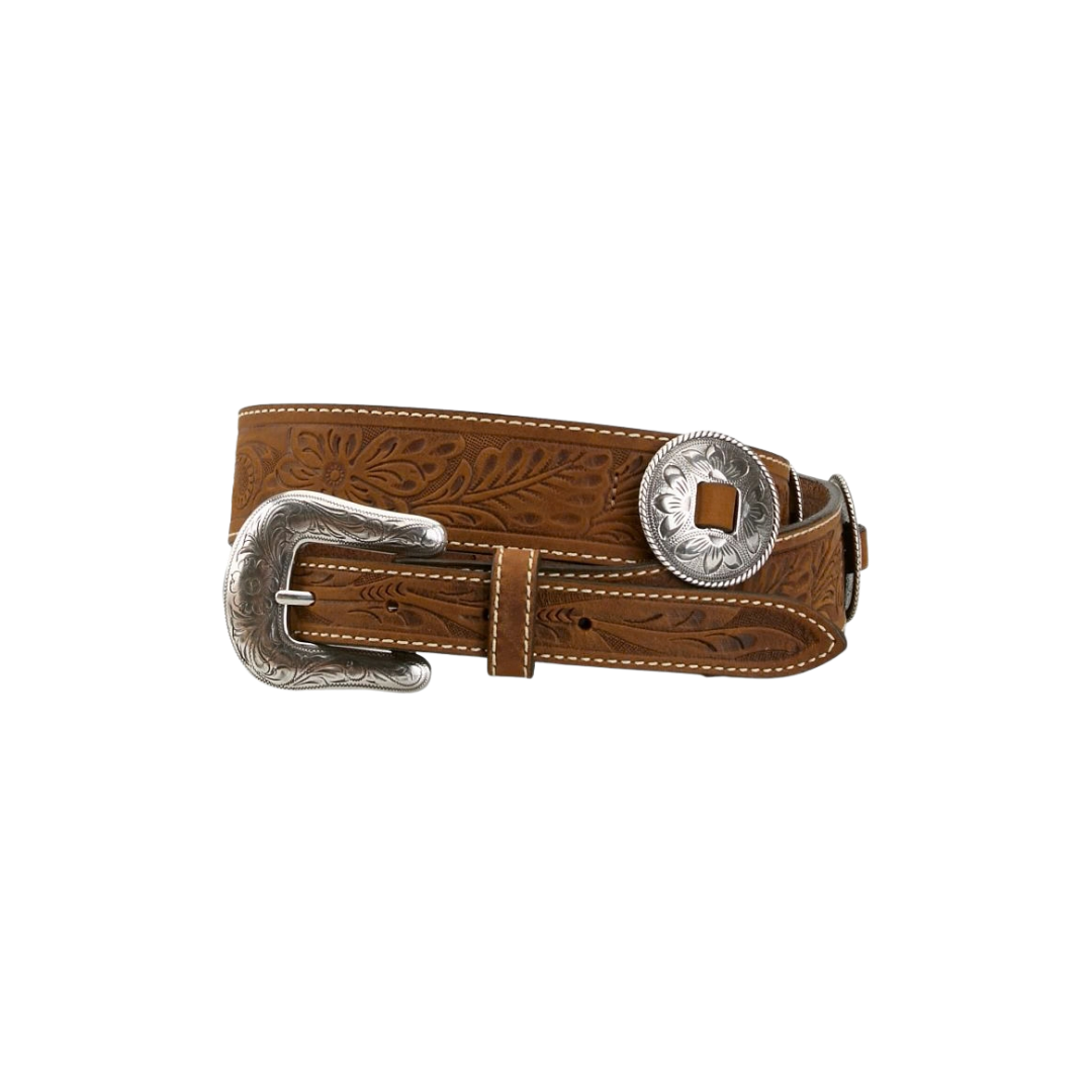 Tony Lama Women's Sedona Concho Brown Belt