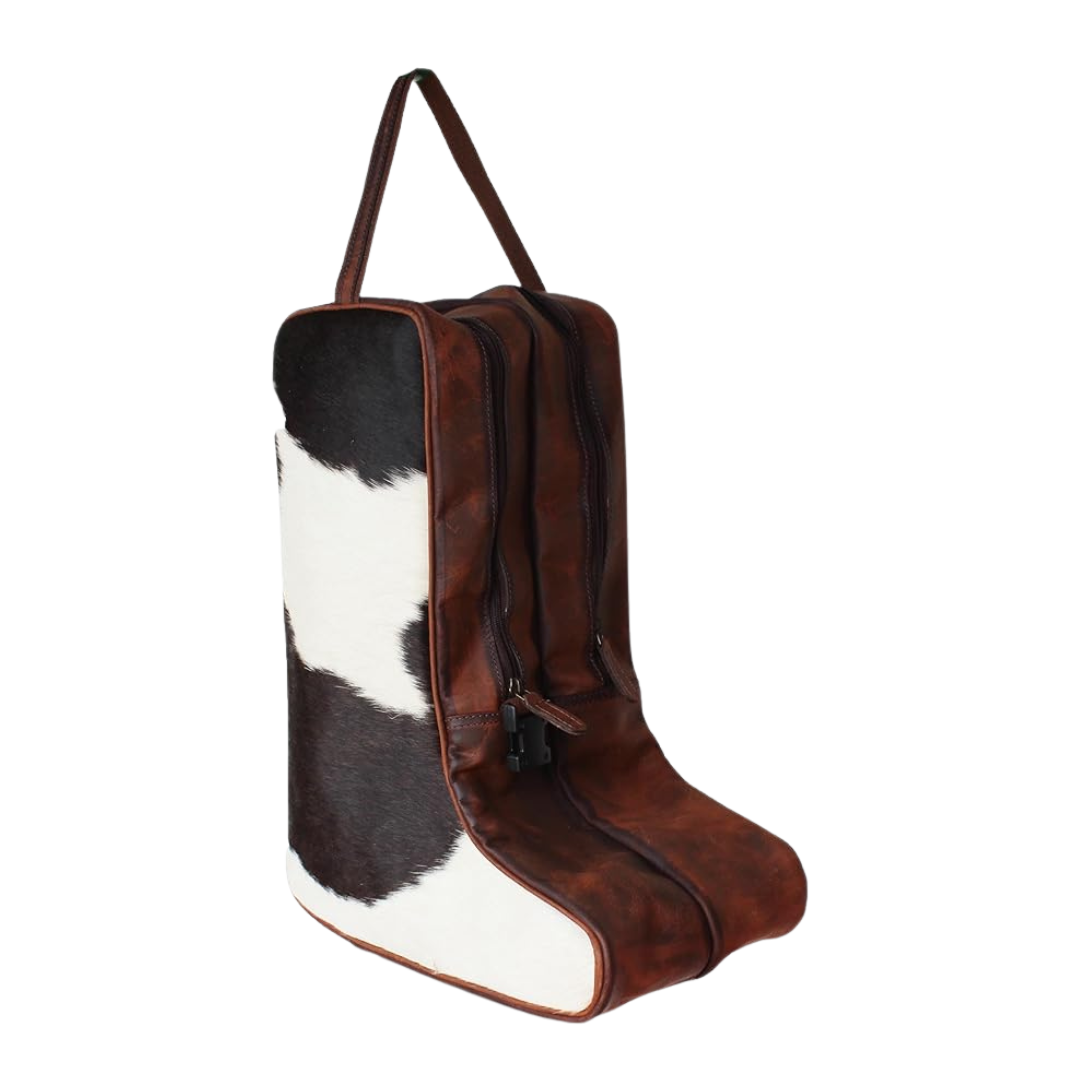 Challenger Unisex Canvas Leather Travel Multicolor Boot Bag