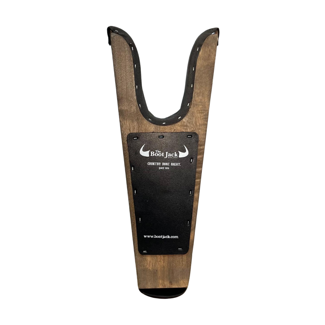 M&F Regular Stained Logo Brown Boot Jack