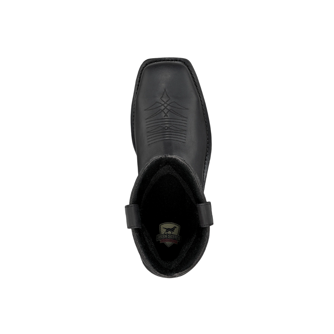 Irish Setter men's Marshall Steel Toe Work Black Boots
