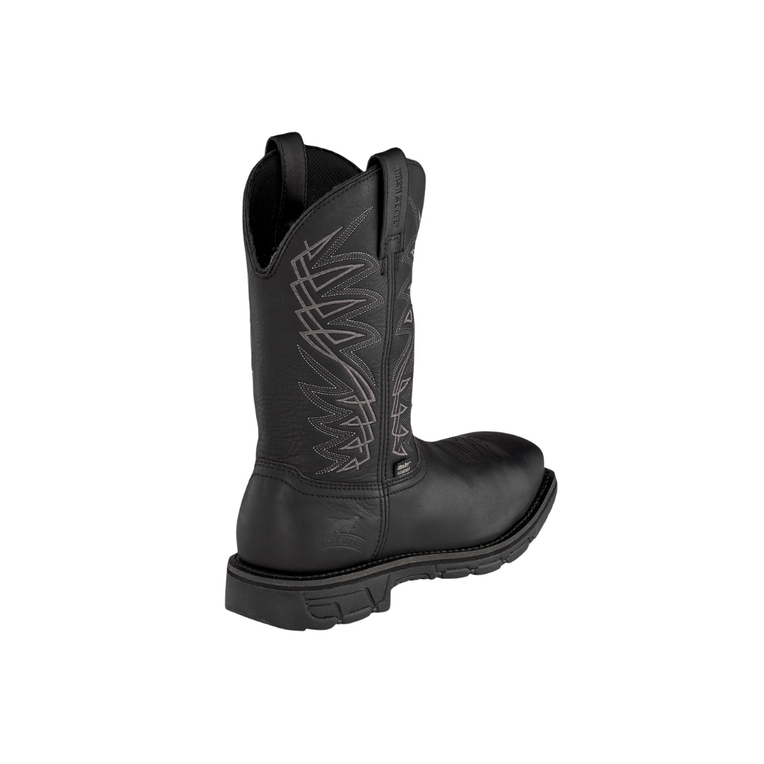 Irish Setter men's Marshall Steel Toe Work Black Boots