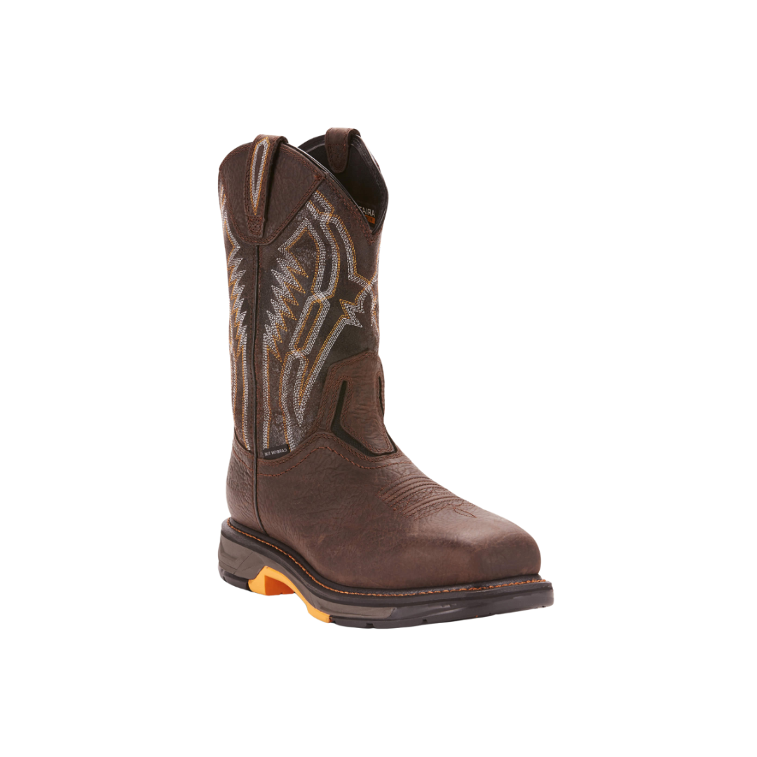 Ariat Men's Workhog Dare Carbon Toe Work Brown Boots