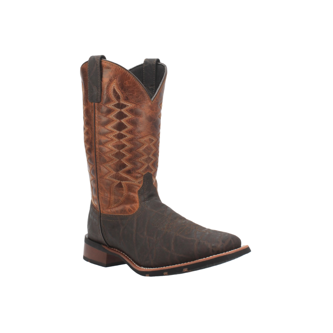 Dan Post Men's Dillon Elephant Print Brown Boots