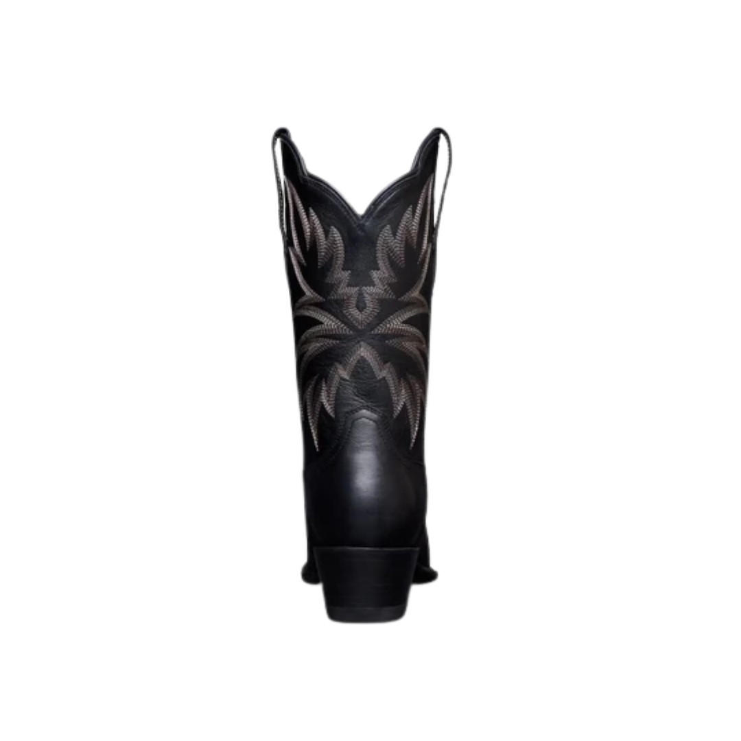 Tecovas Women's Sadie Cowhide Midnight Black Boots