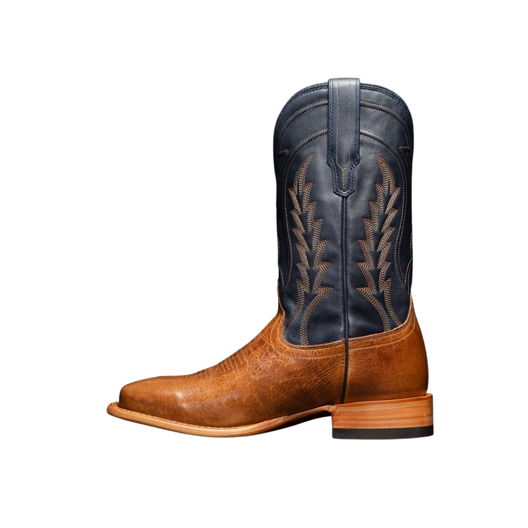 Tecovas Men's The Doc Tan Bison Light Brown Boots