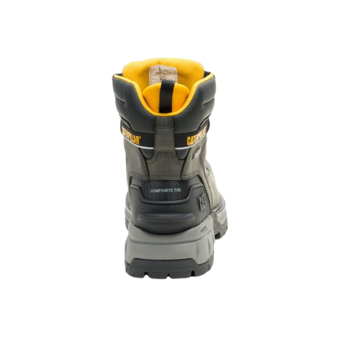 CAT Men's Excavator Powerspring 6 Grey Boots