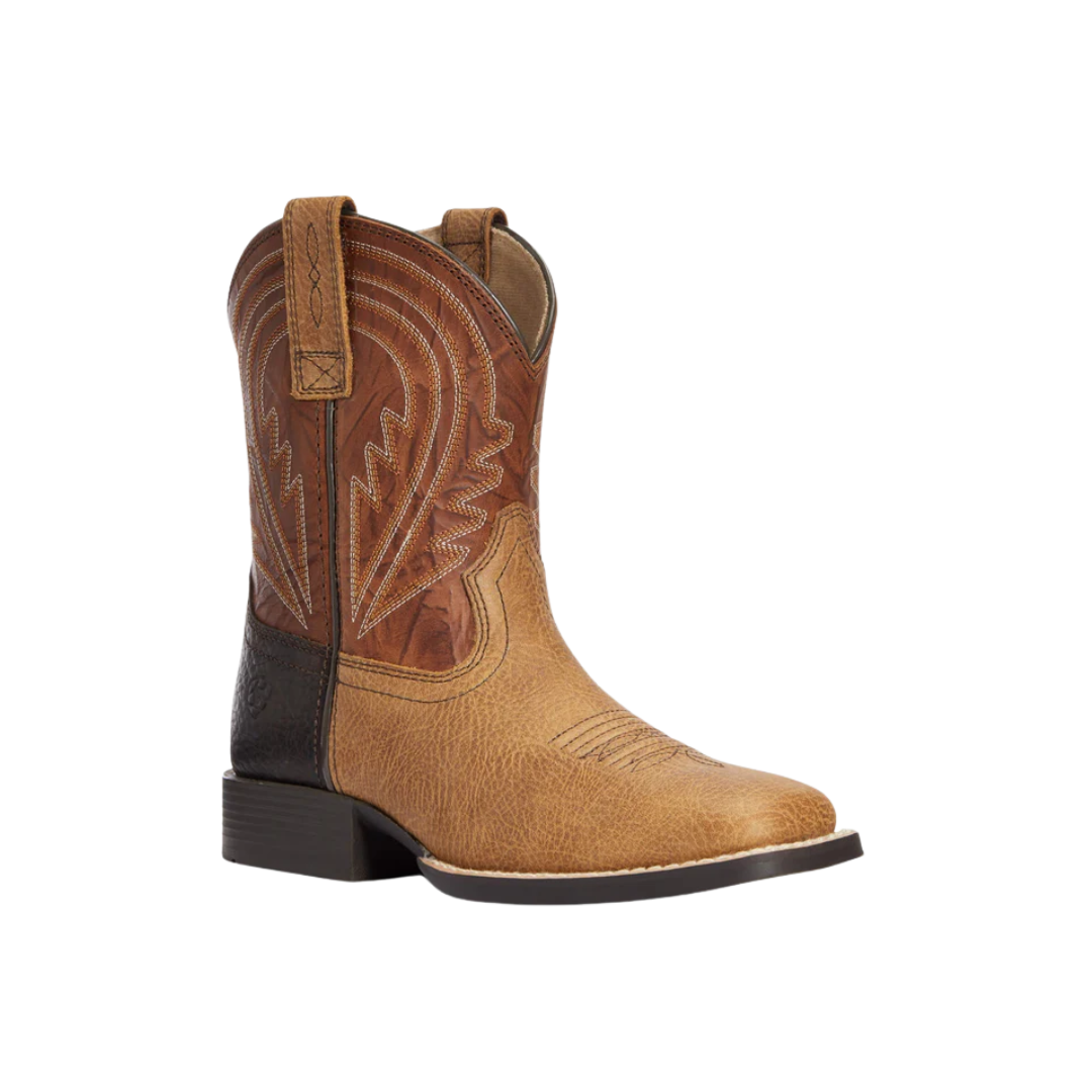 Ariat Youth Boy's Lil Hoss Cowboy Brown Boots