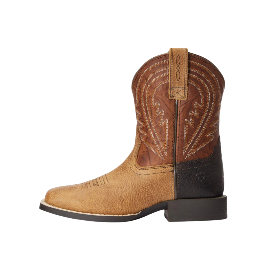 Ariat Youth Boy's Lil Hoss Cowboy Brown Boots