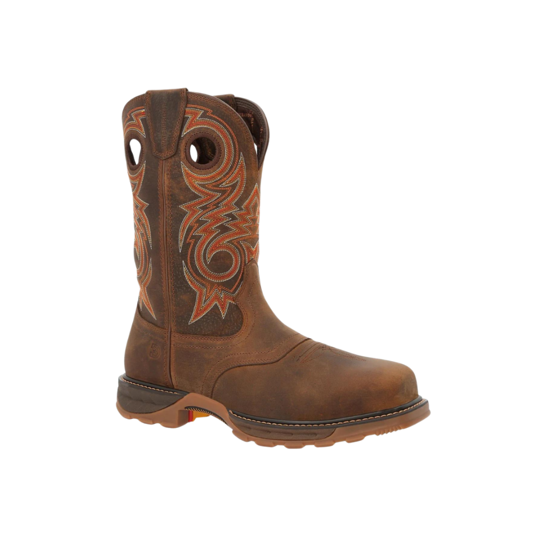 マキシコシ Durango Men's Maverick XP Composite Toe Work Brown Boots - Style