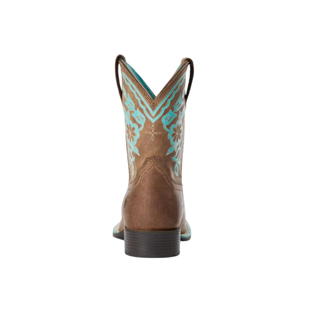 Ariat Youth Girl's Cattle Cate Distressed Brown Boots