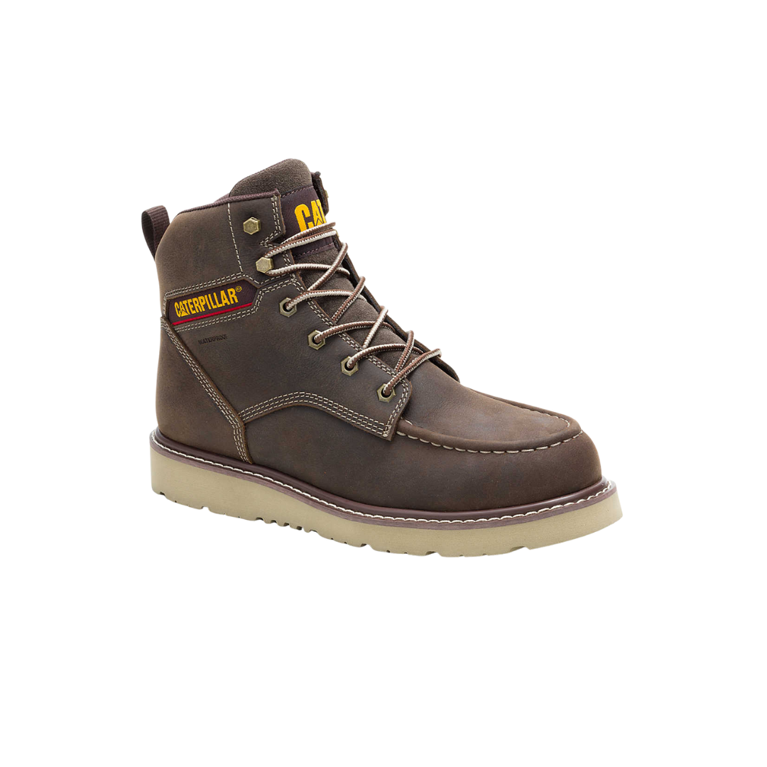 Caterpillar Men's Reclaimer Wedge Steel Work Brown Boots