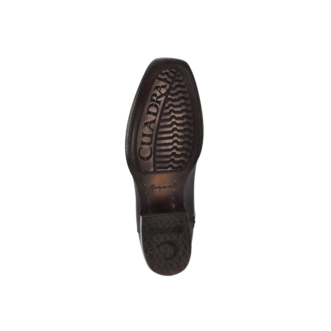 Cuadra Men's Perla Negra Stingray Laser Black Boots