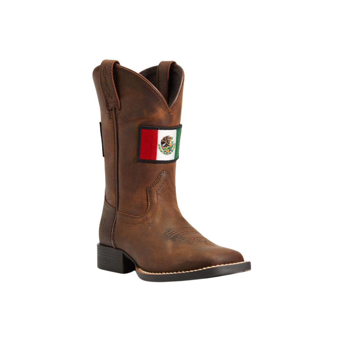 Ariat Men's Sport Orgullo Mexicano II Distressed Brown Boots