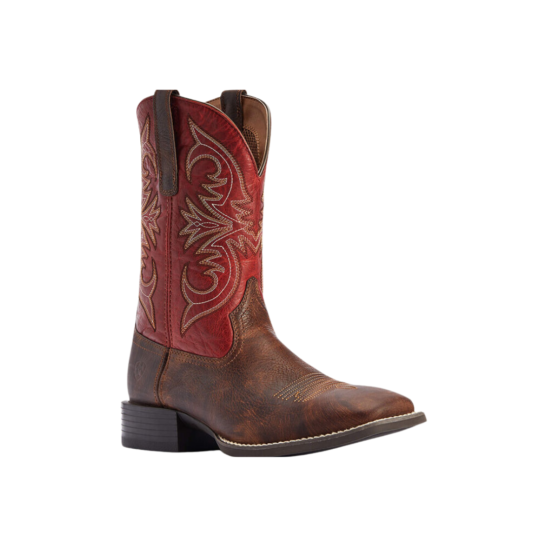 Ariat Men's Sport Pardner Matte Rebel Brown Boot